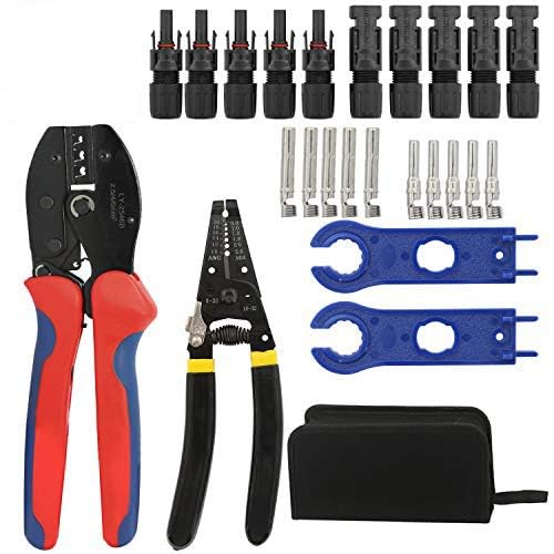 Kit D'outils à Sertir Solaire, Pour Câble De Panneau Solaire Avec 1