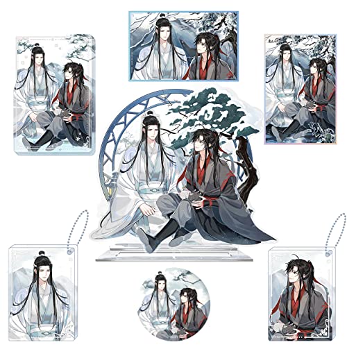「魔道祖師(まどうそし)」 蒼雪林宿シリーズ 魏無羨 藍忘機 ALL IN セット アクリルスタンド 缶バッジ 色紙 デコレーション 人気アニメ周辺 公式グッズ 「魔道祖師(まどうそし)」 蒼雪林宿シリーズ 魏無羨 藍忘機 ALL IN セット アクリルスタンド 缶バッジ 色紙 デコレーション 人気アニメ周辺 公式グッズ