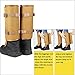 QOGIR Snake Gaiters 3 Pack: Durable Snake Guards for Hunting, Snake Gaiter Leggings for Men & Women (Tree Camo-3 Pack)