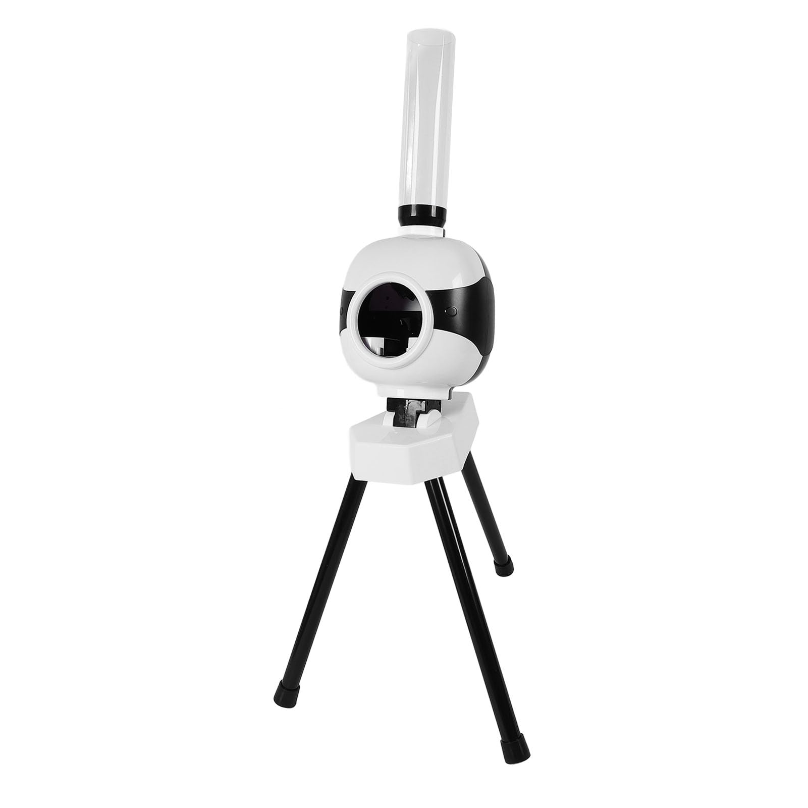 Continuous Ball Serving Badminton Shuttlecock Training Machine with Indoor Adapter, Outdoor Battery Power for Beginner and Intermediate Players