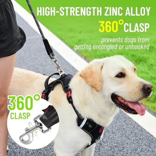 Save 57% on Heavy Duty Rope Dog Leash with Padded Handle