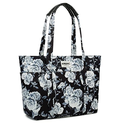 Kinmac Women's Laptop Tote Bag Top Handle Handbag Work Bag for Laptop Computer Up to 15.6 inch