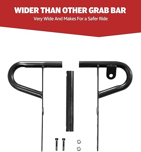 Miniatura 6 de Barra de agarre Raptor para Yamaha, parachoques trasero A & UTV PRO para accesorios Yamaha Raptor 700700R 2006-2020, piezas de metal de acero negro