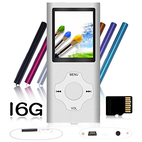 Tomameri - Portable MP3 / MP4 Player with Rhombic Button, Including a 16