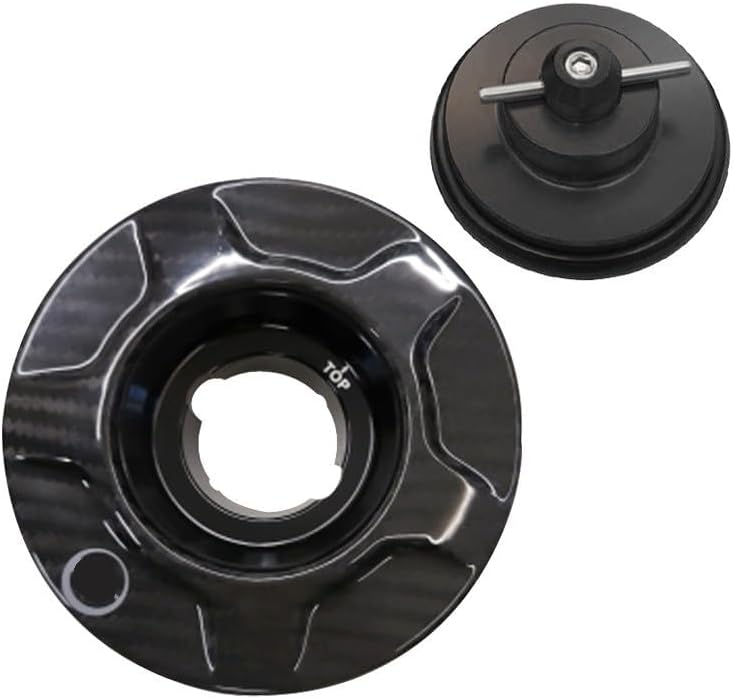 天保口 金属製  ガソリンロック燃料キャップ オートバイカーボンファイバータンク燃料