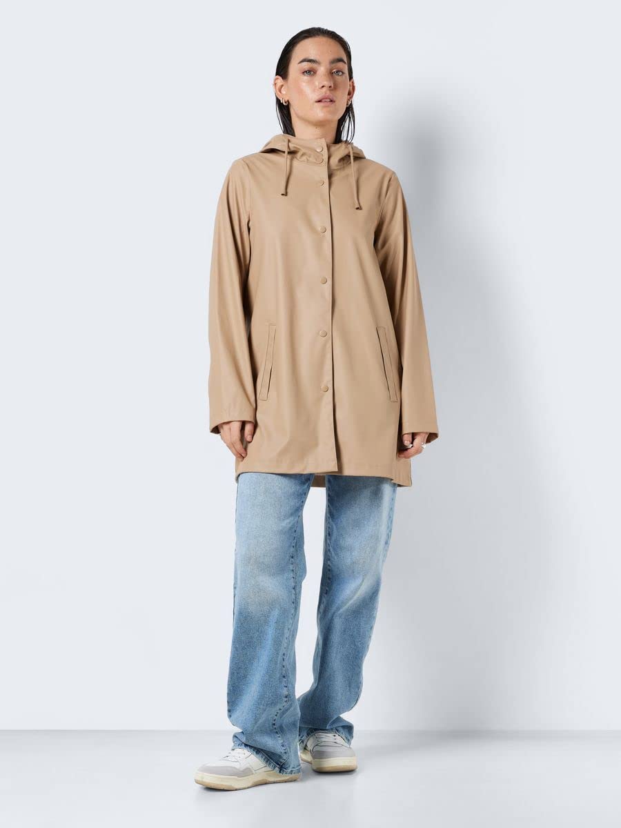 NOISY MAY Damen Nmsky L/S A-line Raincoat Noos Regenmantel