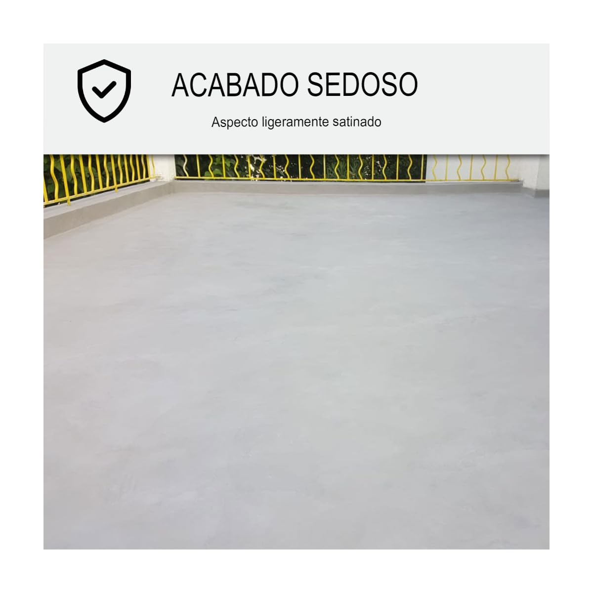 ARCANE INDUSTRIES Barniz Poliuretano bicomponente Transparente para microcemento y Resina epoxi - HIGHPROTECT - 10 m