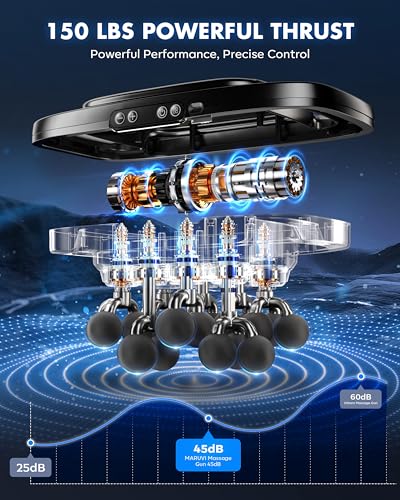 Image of 20-Head Massage Gun Deep Tissue Percussion Massager with 3 Modes | 30 Intensities Quiet Portable Muscle Massager for Full Body Recovery Tool Gift for Men, Women, Athletes and Seniors