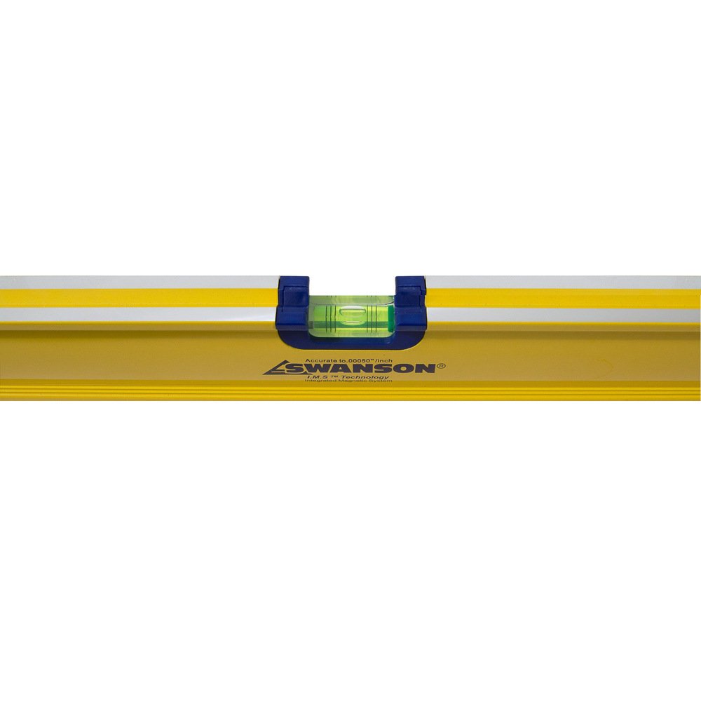 Swanson 121,9 cm Boîte magnétique Niveau de faisceau (Jaune), BBL24M
