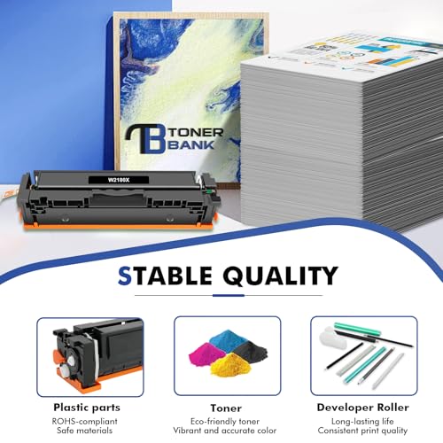 Image of 218X 218A Toner Cartridges 4 Pack High Yield with Chip 3201dw 3301fdw Compatible Replacement for HP 218X 218A Color LaserJet Pro MFP 3301cdw 3301sdw Printer Ink Set W2180X (Black Cyan Yellow Magenta)