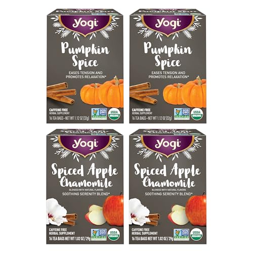 Yogi Tea Fall Spice Variety Sampler Pack
