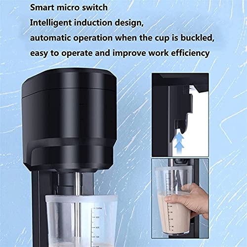 Bdesign Elektrische DREI-Kopf-Milch-Shaker-Maschine 2-Geschwindigkeiten Smoothie Maker Mixer 8500 RPM-Getränk-Mischer… – Bild 7