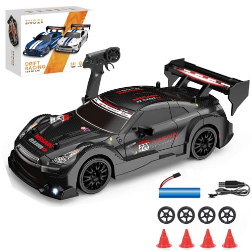 Siereolly Drift Car 1:24 Rennauto Ferngesteuert 20km/h 4WD 2,4 GHz...