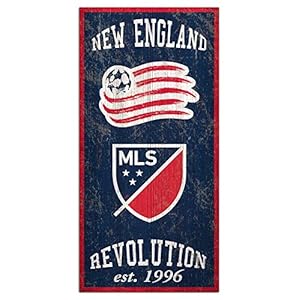 MLS New England Revolution Unisex New England Revolution Heritage sign, Team Color, 6 x 12