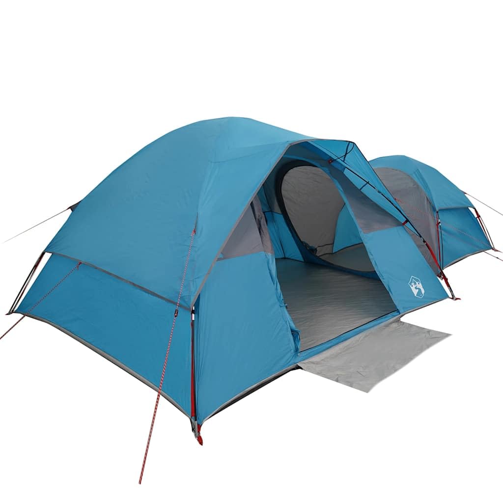 Tenda da campeggio per persone verde, impermeabile, leggera tenda a tunnel con cabine per dormire, ingressi, connettore E, per famiglia, trekking, spiaggia, all'aperto, festival, viaggi