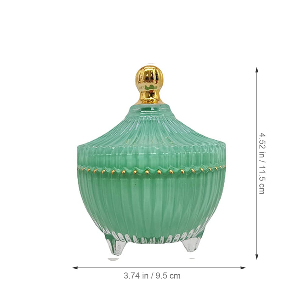 Lot De 4 Pots De Rangement En Fer - 8,5x8,5x8,5 Cm - Pour Bougies, Thé, Café, Bonbons - Hermétiques Et Décoratifs - 4