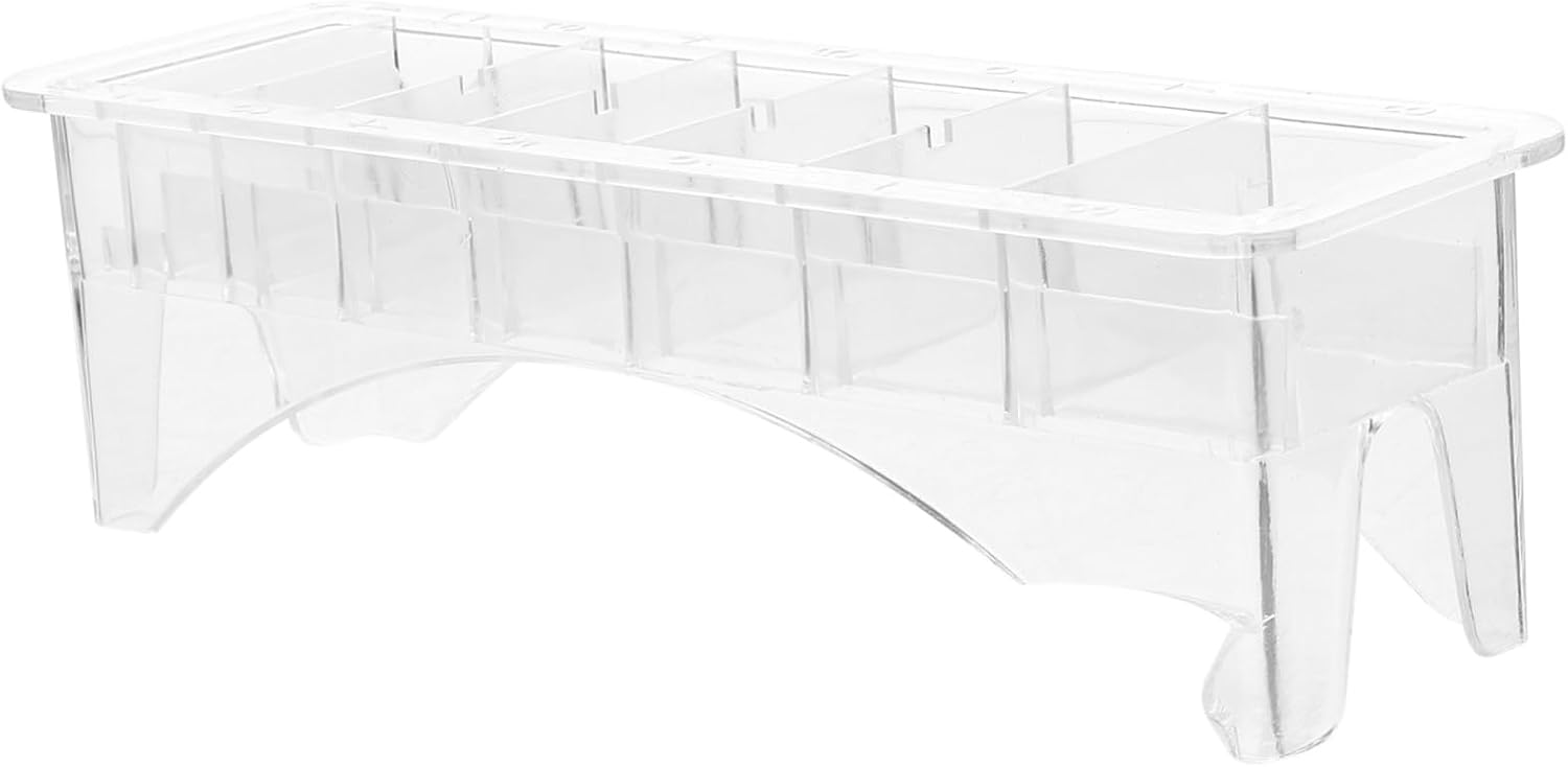 Hair Clipper Limit Comb Storage Box, White Ps Organizer Case