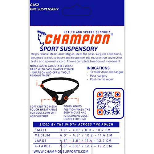 Soporte deportivo transpirable Champion talla pequeña miniatura 3