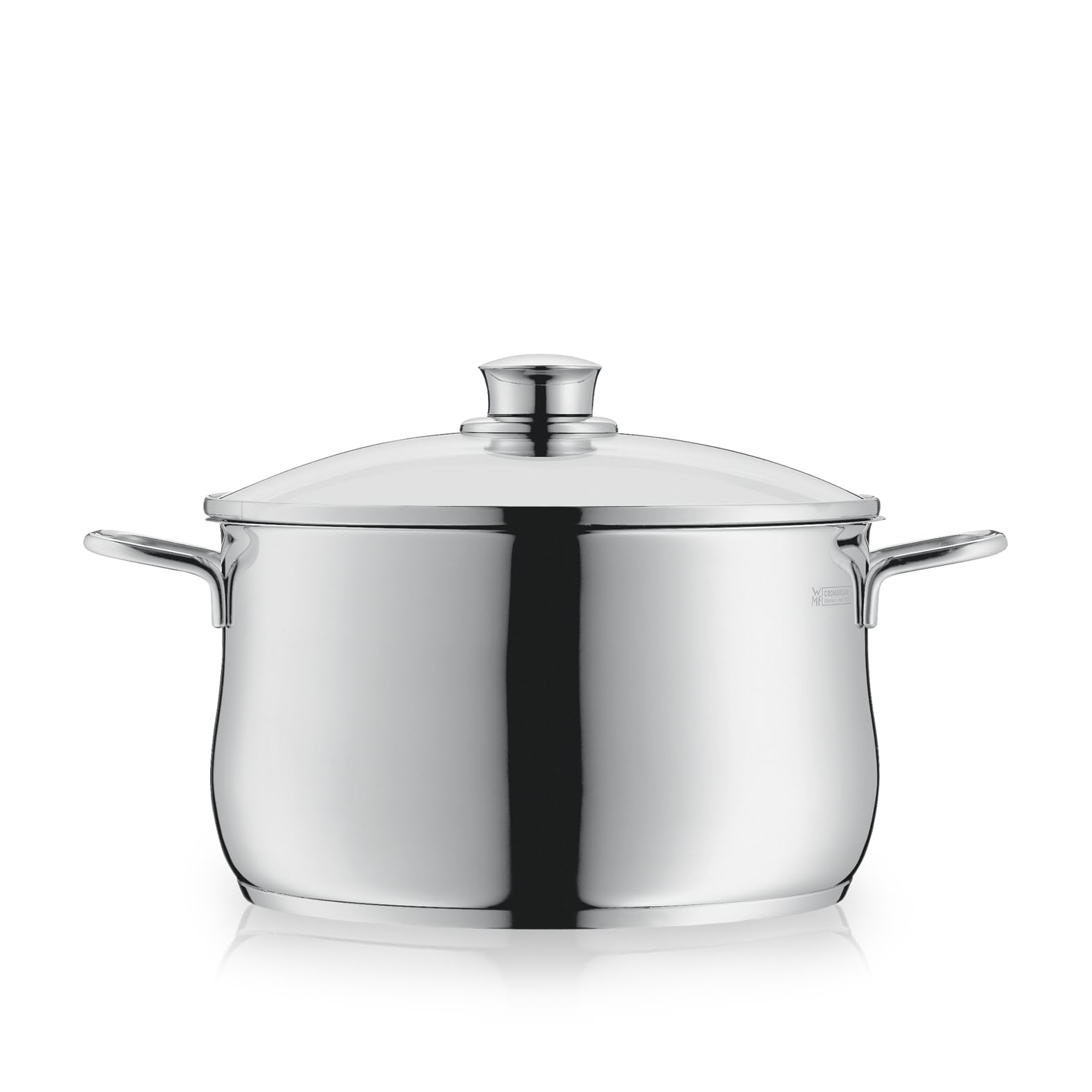WMF Diadem Plus Fleischtopf 24cm, 6,5l, Glasdeckel, Edelstahl
