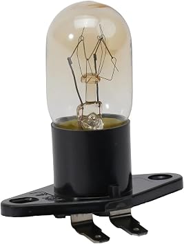 250V 2A Microwave Halogen Bulb Replacement with 2 Pin Base Refrigerator Oven Lighting Bulb Small Appliances