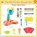 PLAY Clay Dough Set with Ice Cream Maker Machine/Noodle Maker/Banana Split Ice Cream Mold Kitchen Creations Arts Crafts Play Food Toys Tools Kit for Boys Girls Kids Toddlers Ages 3+