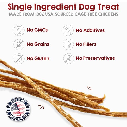 Rileys-Slims-Chicken-Sticks-for-Dogs-USA-Sourced-Dehydrated-Chicken-Dog-Treats-Chicken-Strips-Dog-Jerky-Treats-Made-in-The-USA-2-Pack Rileys Slims Chicken Sticks for Dogs USA Sourced Dehydrated Chicken Dog Treats Chicken Strips Dog Jerky Treats Made in The USA 2 Pack