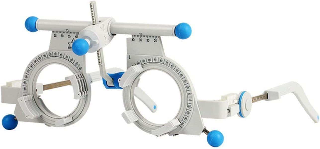 optical trial lens frame Optical Trial Lens Frame ，Ultralight 64g Titanium Optic Trial Eye Optometry Lens Frame，PD 42-68mm Adjustable Eye Protection Accessories Optical Trial Lens Visual Care