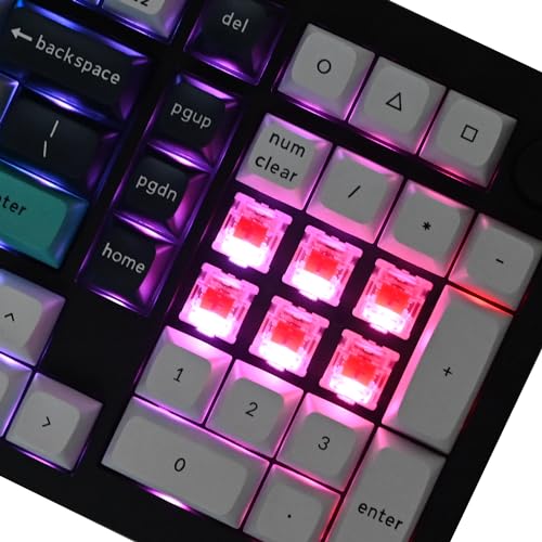 Image of Keychron Q5 Max Wireless Custom Mechanical Keyboard, 2.4 GHz Bluetooth QMK Full Aluminum 96% Layout RGB with Hot-swappable Gateron Red Switch Compatible with Mac Windows Linux