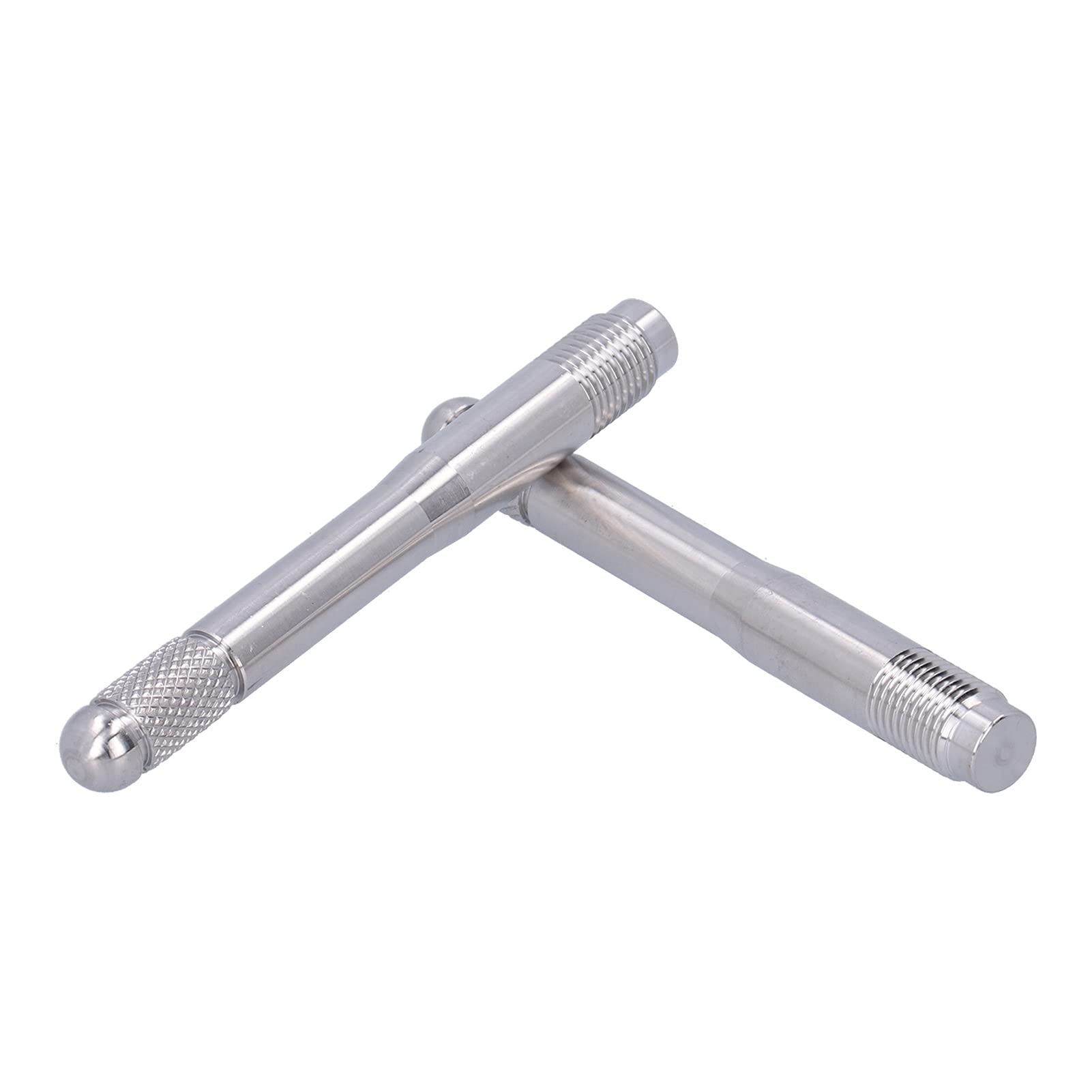 2 Perni di Allineamento Perni Ruota, Guida di Montaggio Ruota M14 X 1,5 Filettatura in Acciaio Inossidabile Accessorio per Ruote Auto