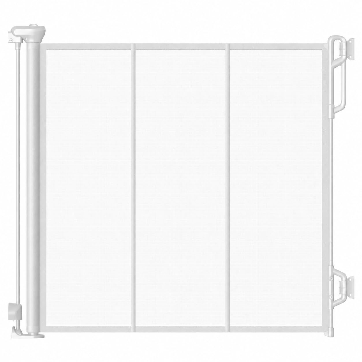 SPACEANY Reinforced Retractable Baby Gate