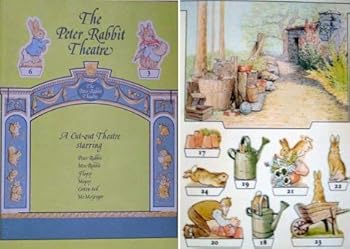 Hardcover The Peter Rabbit Theatre: Cut Out Theatre Starring Peter Rabbit Mrs Rabbit Flopsy Mopsy Cotton Tail Mr McG Book