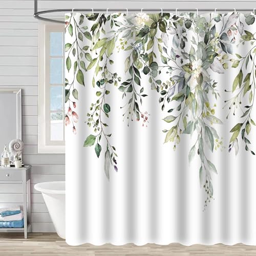 FAIRYGATE Shower Curtains Mould Proof Resistant Garden Flowe