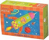Crocodile Creek 24-pc Two-sided puzzle/Solar System