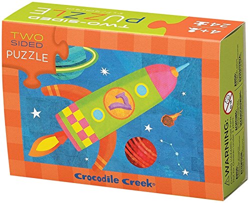 Crocodile Creek 24-pc Two-Sided Puzzle/Solar System