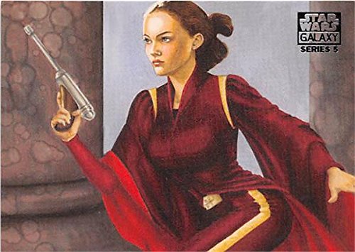 Padme Amidala trading card Star Wars Galaxy 2010#13 498 Natalie