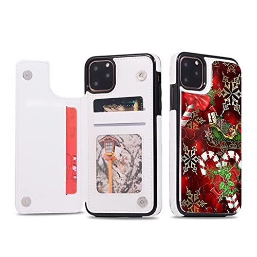 Housse iPhone 13 Mini avec porte-cartes et béquille pour vos sorties et repas de fête