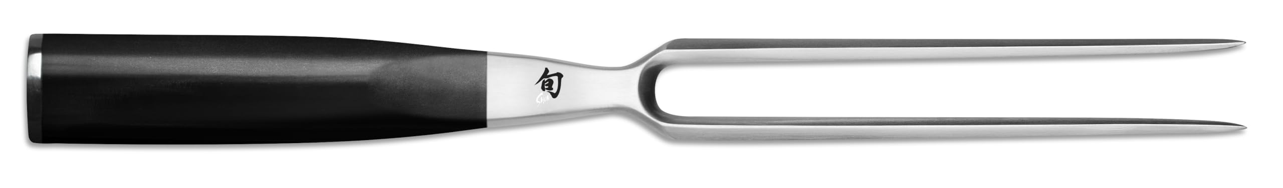 KAI Shun Classic japanische Fleischgabel 16,5 cm Zinken - korrosionsbeständiger, hochwertiger Edelstahl - Pakkaholzgriff - Made in Japan - Bratengabel Grillgabel Tranchiergabel geschmiedet