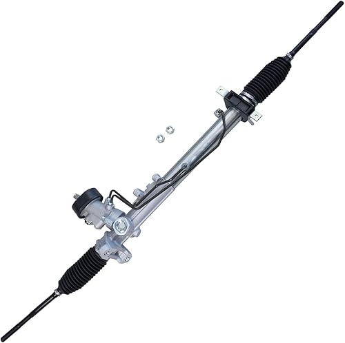 Detroit Axle - Soporte y piñón para Volkswagen 1998-2010 Beetle, Golf 2000-2006, Jetta 1998 2000-2005, reemplazo del conjunto de cremallera y piñón