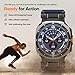 TAURI Designed for Samsung Galaxy Watch Ultra Bands 47mm (2025/2024) [Durable Liquid Silicone Strap + Stainless Steel Metal Connector] Military Rugged Band for Galaxy Watch Ultra Men Women, Navy Blue