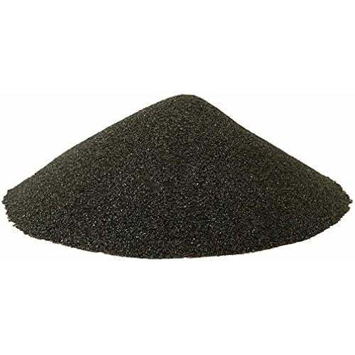 BLACK BEAUTY Abrasive Blast Media Fine Abrasive 20/40 Mesh Size for use in Sandblast Cabinet - 25 LBS
