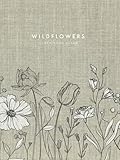 Wildflowers - Linen Home Decor | Hard Cover Accent Book with Floral Designs and a Realistic Neutral Fabric Effect (290 Blank Dot Grid Pages Inside): ... - Coffee Table or Shelf Display Piece