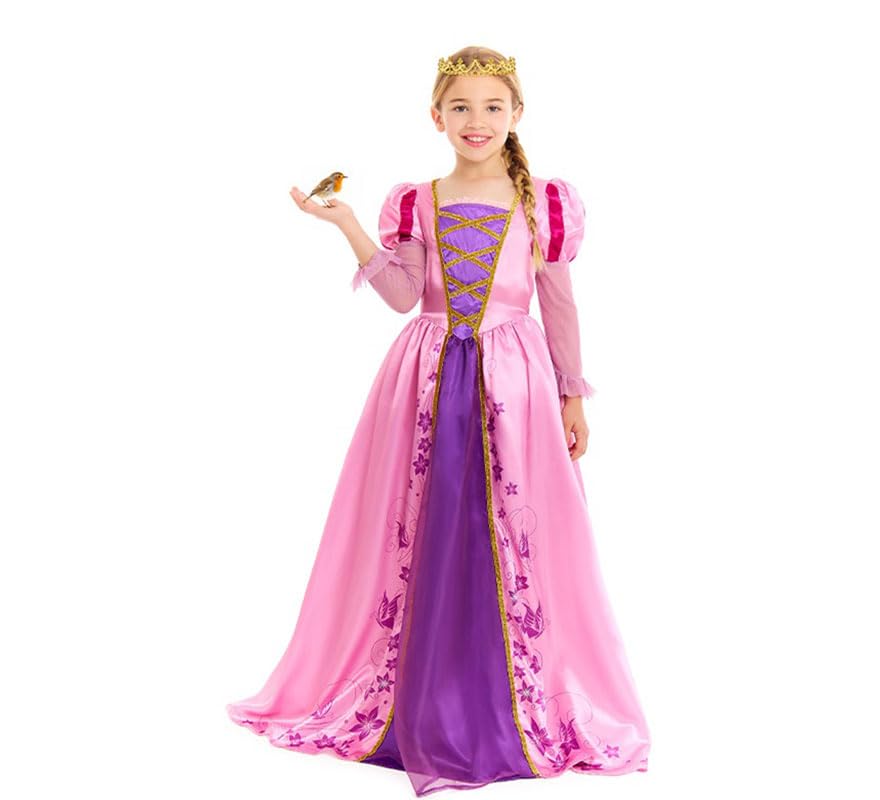 Partilandia | Disfraz de Princesa rosa para niña (Talla 10-12 Años)