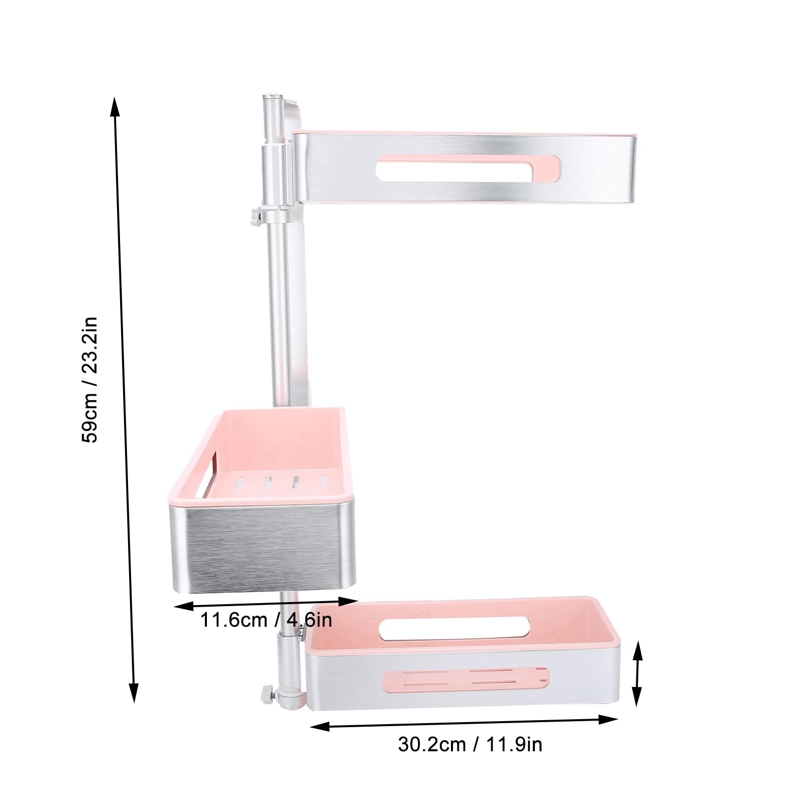 Scaffale per Spezie Girevole a 3 Livelli Montato a Parete, Scaffale per Spezie Girevole a 180 Gradi, Scaffale per Cucina, Scaffale per Spezie Multifunzione Organizzatore da Cucina per Dispensa