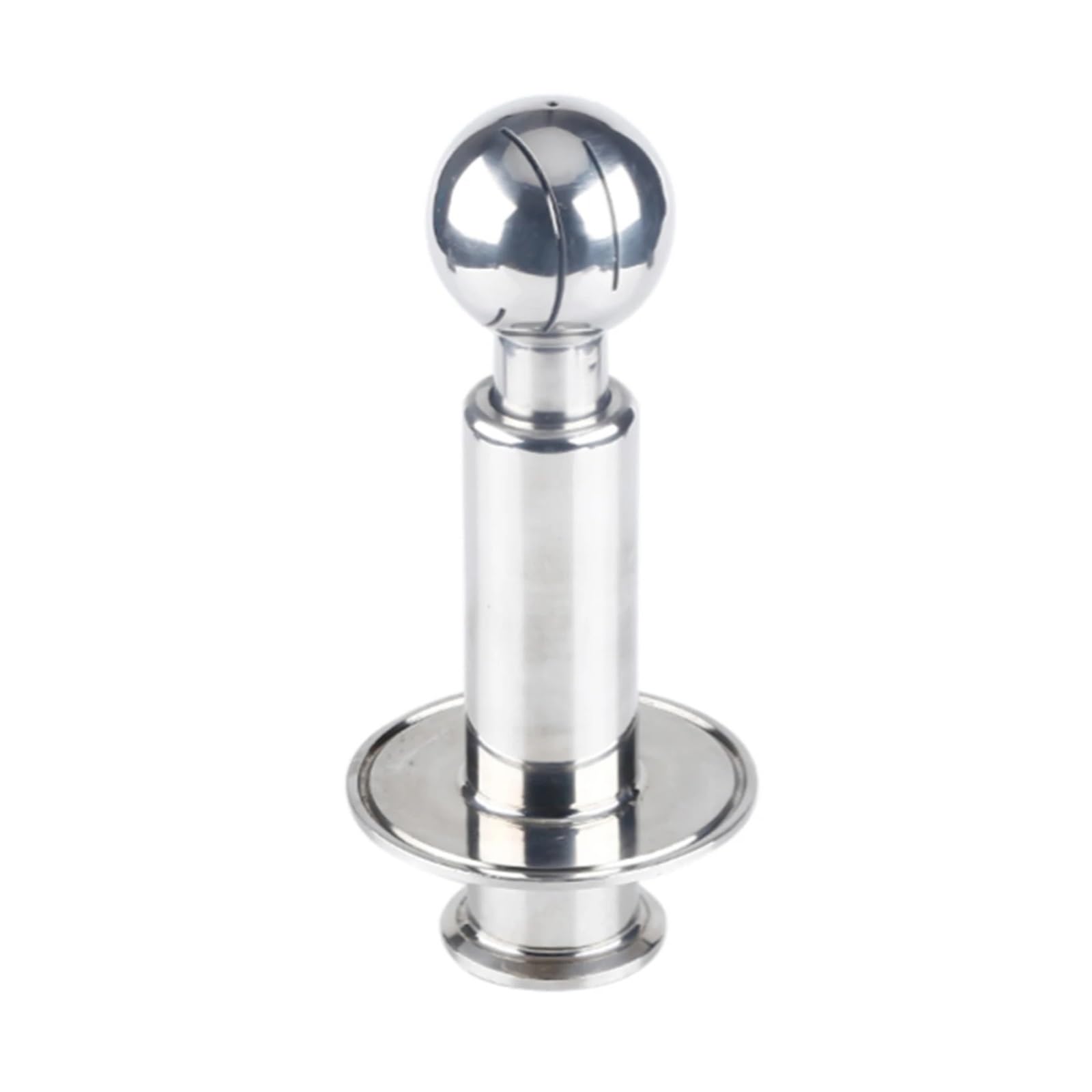 Tri Clamp 50.5mm X 64mm Ball Dia 38mm Stainless Steel 316 Cleaning Head Rotary Spray Ball