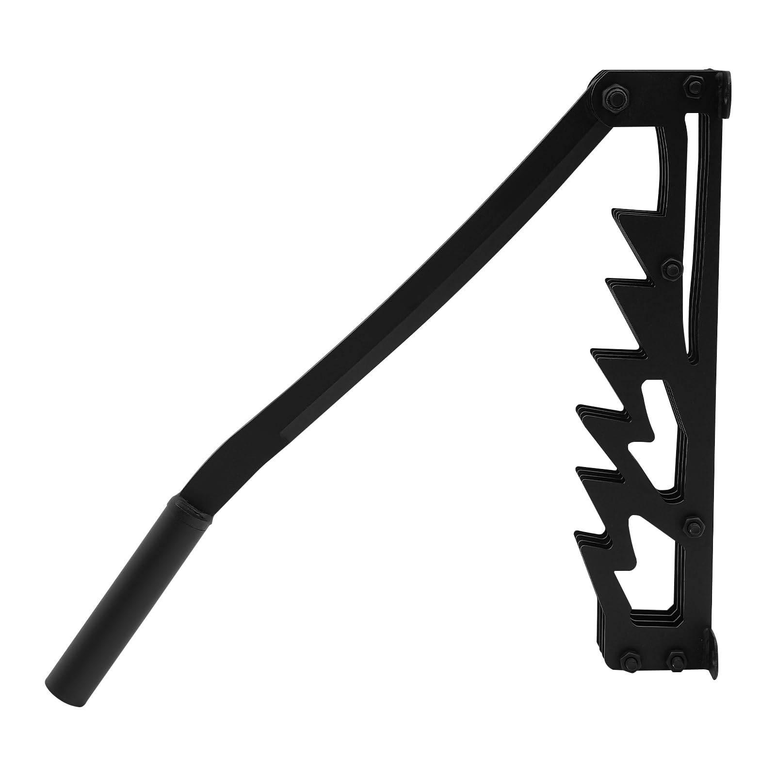 Uchwyt ścienny do łuparki do drewna, ręczny nóż do rozłupywania drewna z uchwytami 40 cm / 15 cm, ręczna łuparka 180°, do przygotowania suchego miękkiego drewna opałowego, w zestawie rękawice