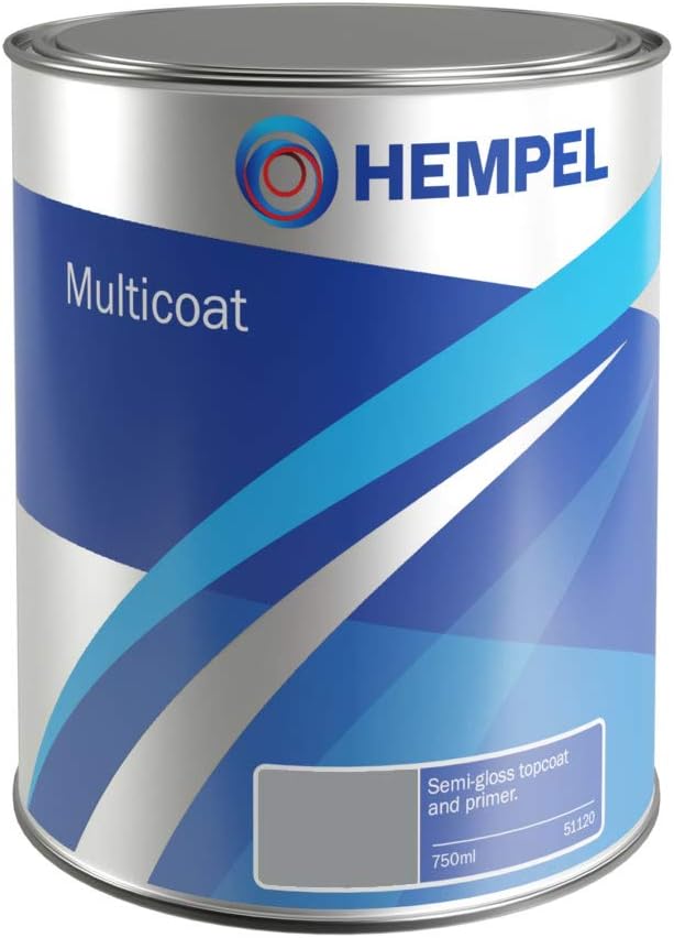 Hempel Multicoat Mid Grey 750ml Boat Paint Topcoat Amazon.co.uk