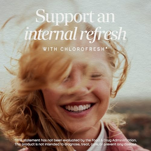 Nature's Way Chlorofresh Chlorophyll Gummies, Supports Healthy Skin and Body Detox*, Internal Deodorant*, Orchard Fruit Flavored, 60 Gummies - image 2