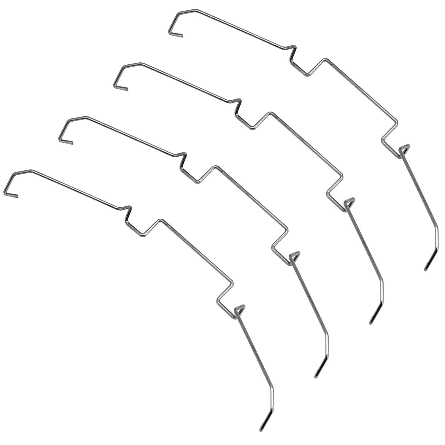 Surf turtle CPU Heatsink Fan Buckles 4 pcs 12CM Wire Buckle Lower Hook Type Fixing Clip for Computer Cooling Accessories