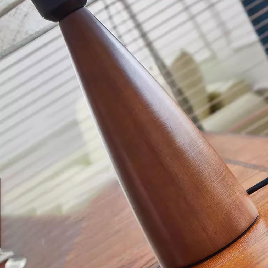Dekoracyjna lampa stołowa obok łóżka retro z litego drewna średniowieczna lampa stołowa sypialnia lampka nocna nauka lampa dekoracyjna współczesna lampa dekoracyjna do domu