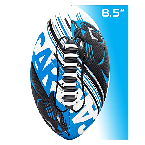 Franklin-Sports-NFL-Carolina-Panthers-Football-Youth-Mini-Football-85-Football-SPACELACE-Easy-Grip-Texture-Perfect-for-Kids